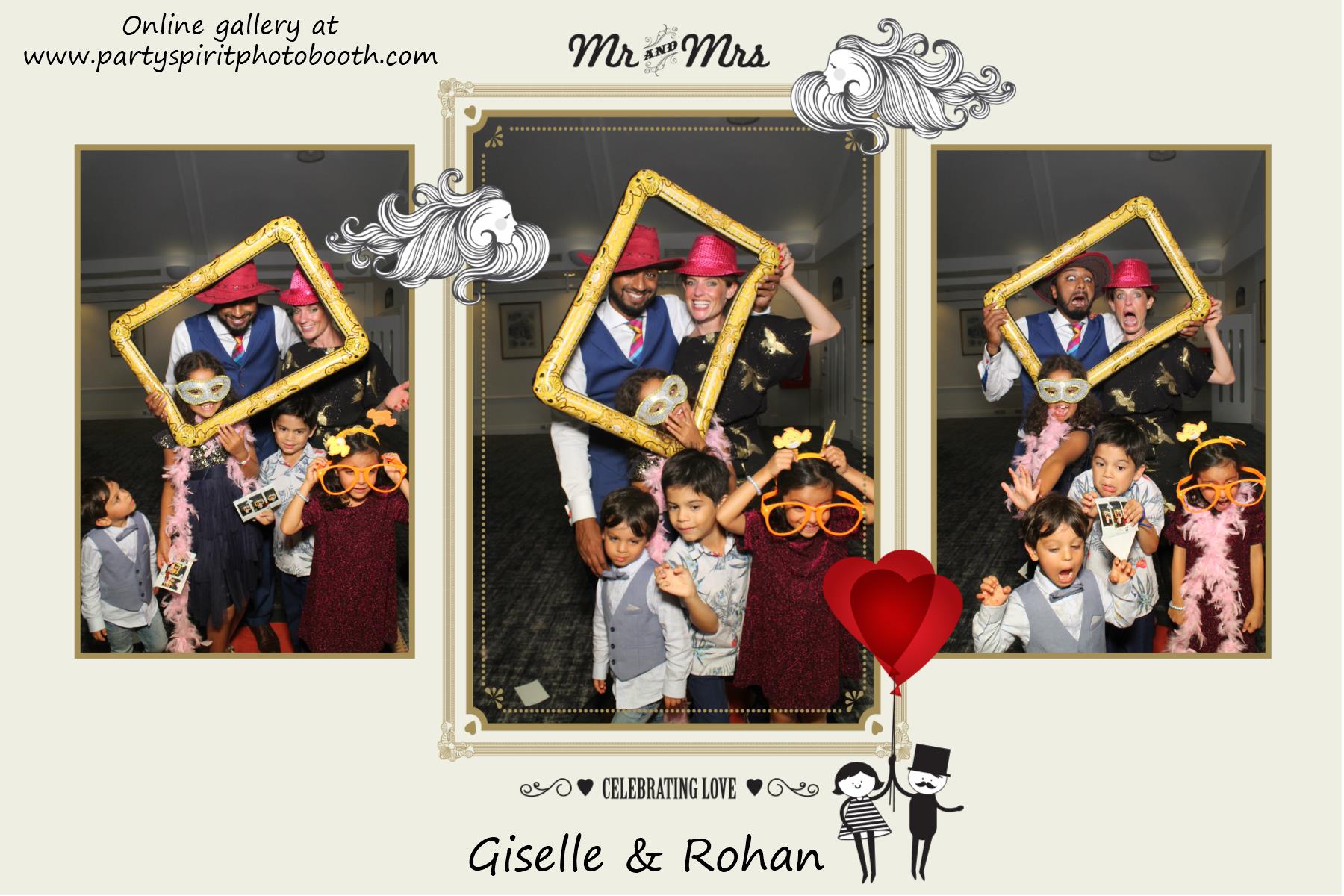 Giselle and Rohan's Wedding | View more photos from the event at gallery.partyspiritphotobooth.com/u/PartySpiritPhotoBooth/Giselle-and-Rohans-Wedding